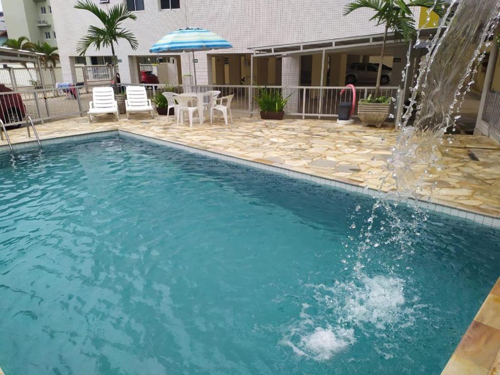 Apto 21D Piscina, 1 Vaga Na Garagem Coberta, Ar Condicionado, Churrasqueira Ubatuba Esterno foto